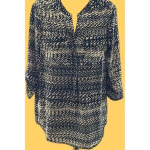 Cathy Daniels Women's Small Blouse Stretch New Work Wedding Travel Lightweight